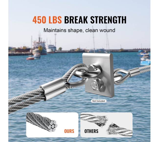 304 nerūdijančiojo plieno trosas 100,6 m3