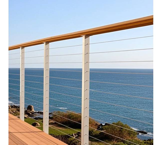 304 nerūdijančiojo plieno trosas 100,6 m7