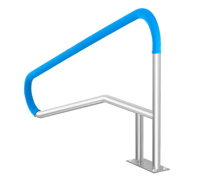 Baseino turėklas iš nerūdijančio plieno0