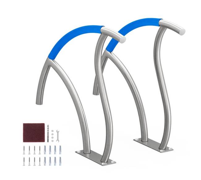 Baseino turėklai su pagrindų plokšte0