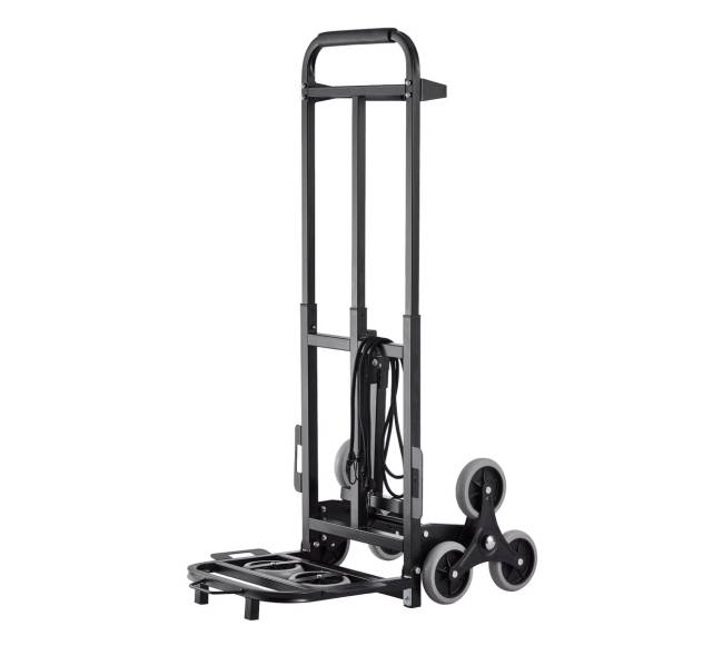 Laiptuose lipantis sulankstomas vežimėlis 6 ratai8