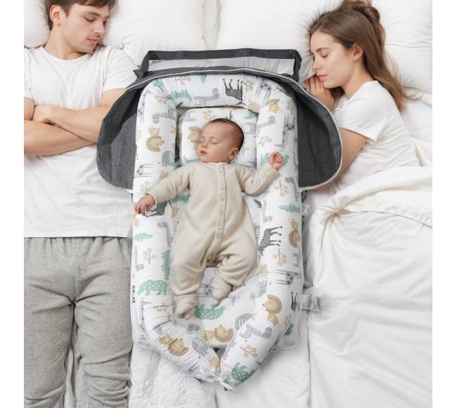 Kūdikių lizdas su galvos atrama7