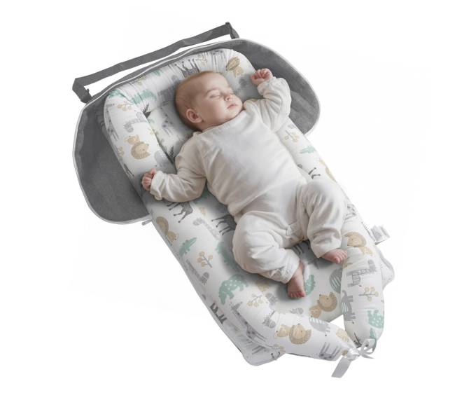 Kūdikių lizdas su galvos atrama10