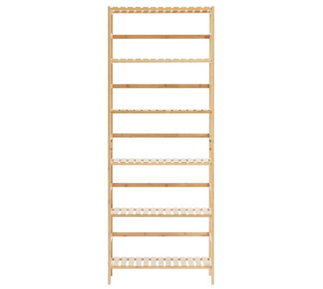 Bambukinė knygų lentyna su 5 lentynomis10