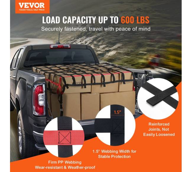 tvirtas krovininis tinklas su reguliuojamais kabliukais1