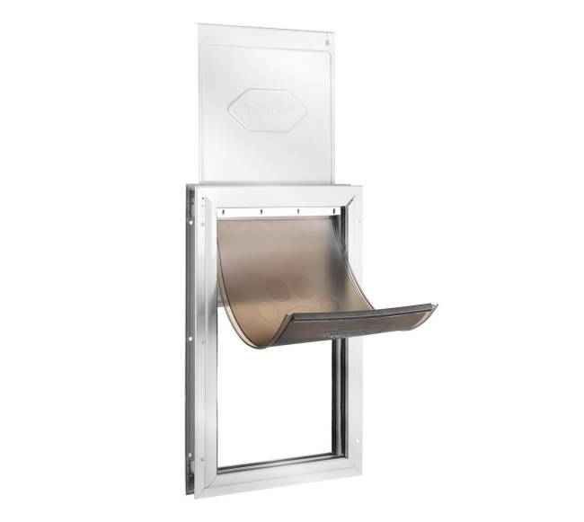 Didelės aliuminio durys su magnetine sistema augintiniams0