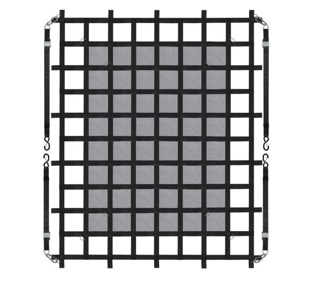 Krovinių tinklas 72 x 57 cm su reguliuojamomis sagtimis0