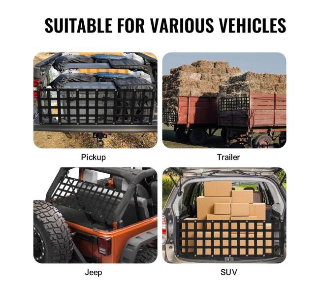 Pikapo uodegos tinklas 152 x 47 cm dydžio2