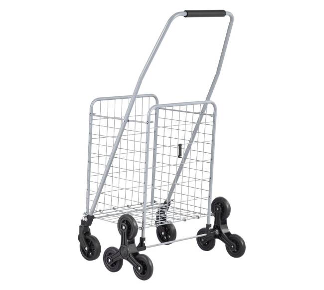 Sulankstomas laiptų vežimėlis su 45L krepšiu9
