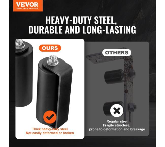 Stumdomo vartų komplektas su bėgių laikikliu1