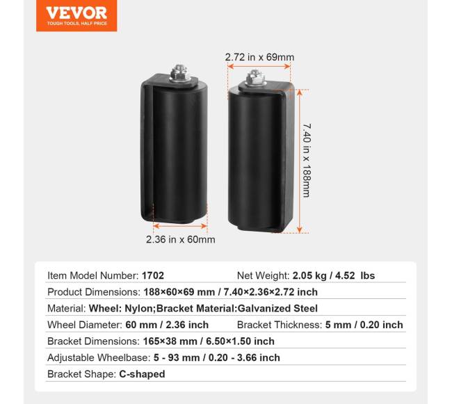 Stumdomo vartų komplektas su bėgių laikikliu6