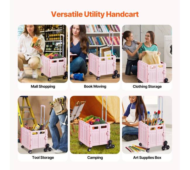 Sulankstomas vežimėlis su svirtiniais ratais4