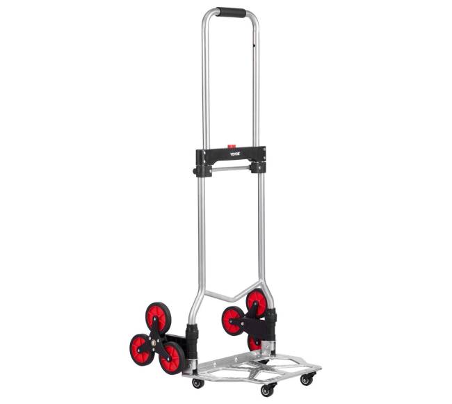 Laiptų krepšys laiptuotojui, sulankstomas vežimėlis0