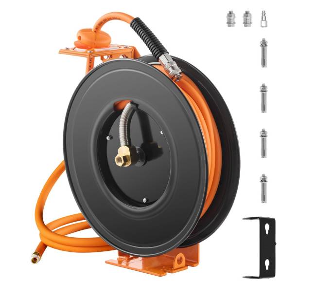 Ištraukiama oro žarna su rite, 15 m, 300 PSI0