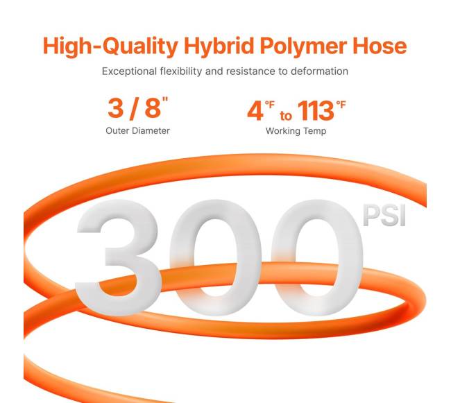 Ištraukiama oro žarna su rite, 15 m, 300 PSI4