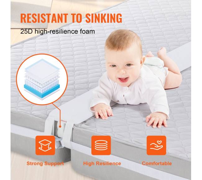 lova sudedamoji juosta su diržu ir krepšiu5