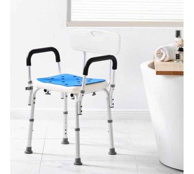 Reguliuojamo aukščio dušo kėdė iki 180 kg7