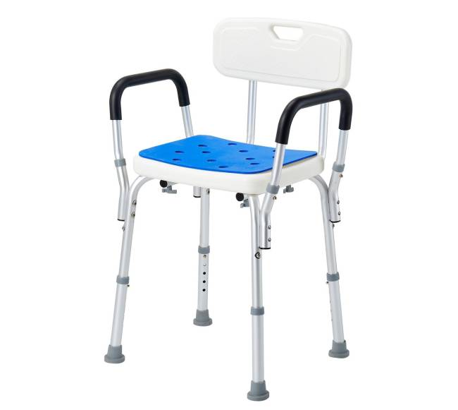 Reguliuojamo aukščio dušo kėdė iki 180 kg10