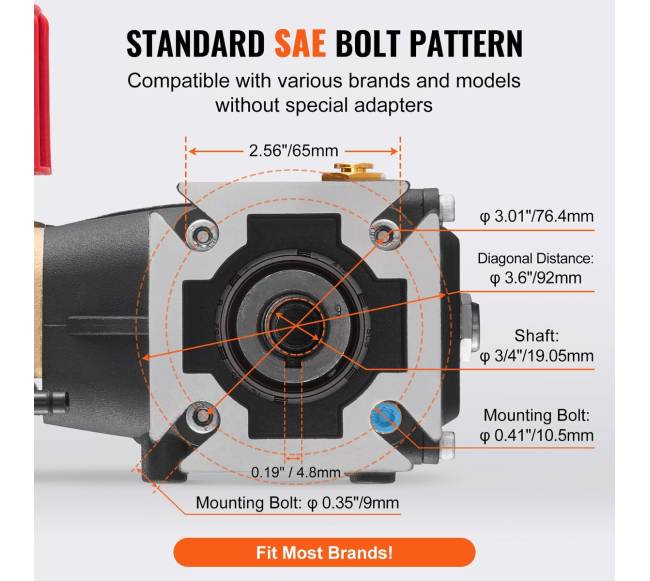 Plytelių plovimo siurblys 19 mm horizontalus4