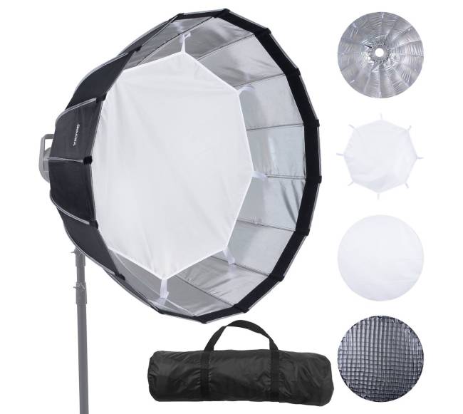 Parabolinis softboksas, 33 colių, greitas lankstymas8