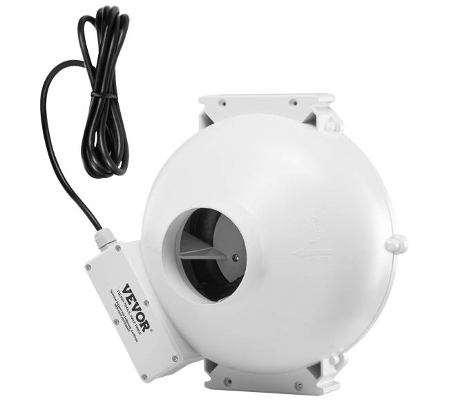 Tylus 190 CFM radono ventiliatorius9