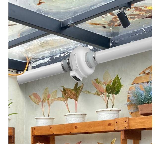 4–4,5" radono ventiliatorius, 380 CFM7