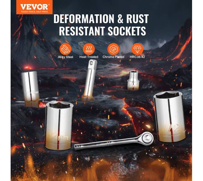 221 dalių mechanikų įrankių rinkinys1