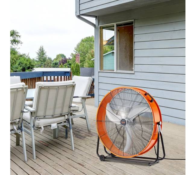 Pramoninis būgninis ventiliatorius 76 cm 3 greičiai7