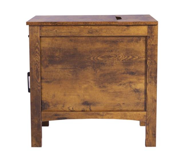 Kaimiško stiliaus staliukas su USB ir lizdais10