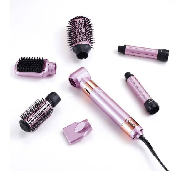 Plaukų džiovintuvas šepetys 6-in-1 modeliavimo įrankis9
