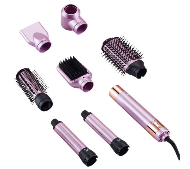 Plaukų džiovintuvas šepetys 6-in-1 modeliavimo įrankis10