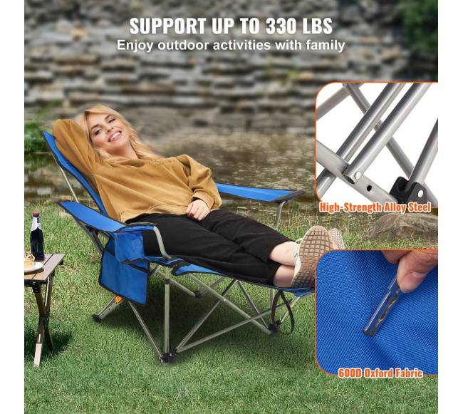 Sulankstoma kėdė lauke ir namie iki 150 kg2