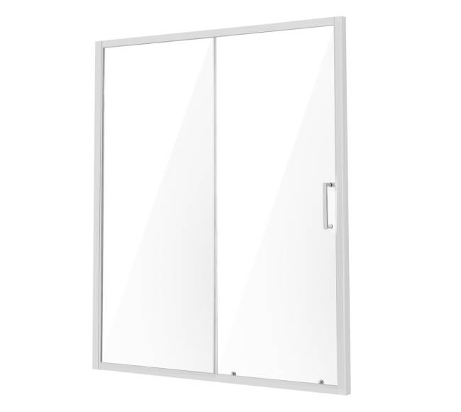 Pusapusė dušo durys SGCC grūdintas stiklas9