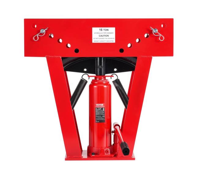 Hidraulinis vamzdžių lenkimo įrankis 16 t su 8 antgaliais9