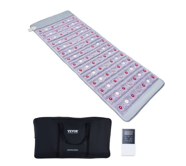 Toliųjų infraraudonųjų spindulių šildymo kilimėlis 153x61 cm0