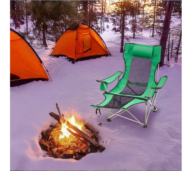 Reguliuojama stovyklavimo kėdė 150 kg7
