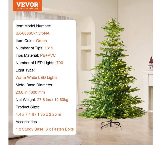 Kalėdinė eglutė su LED šviestukais6