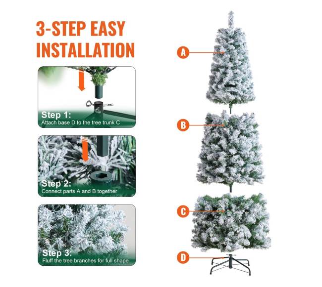 Kalėdinė eglutė, 2 m, su 250 LED4