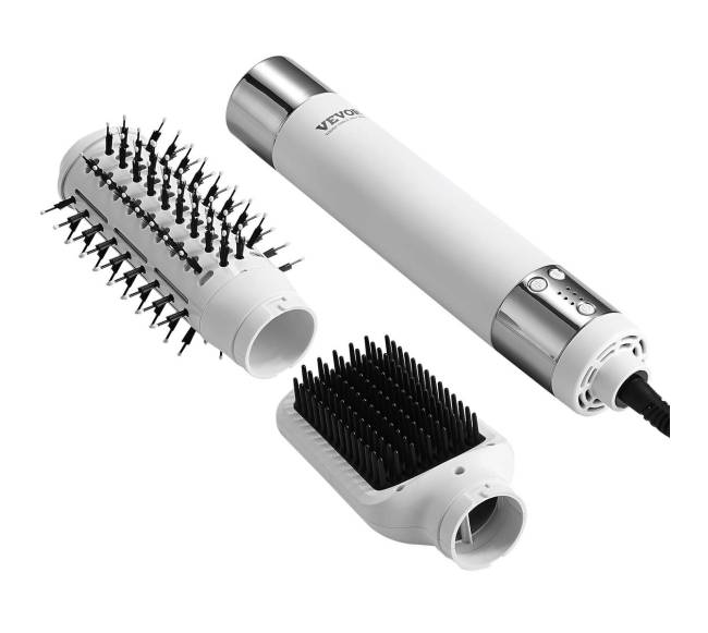 Plaukų džiovinimo šepetys su 2 šepetėliais0