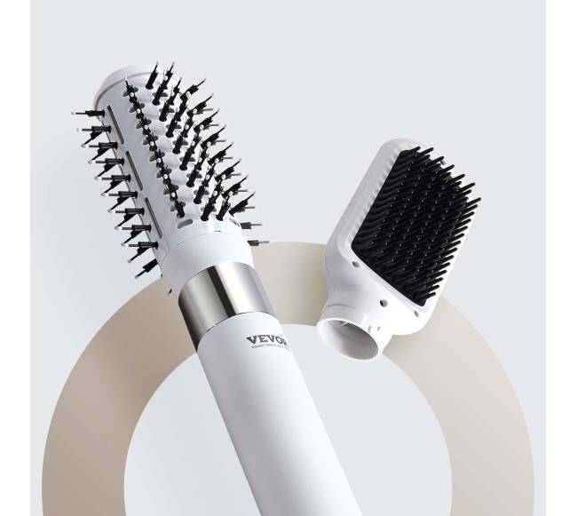 Plaukų džiovinimo šepetys su 2 šepetėliais7