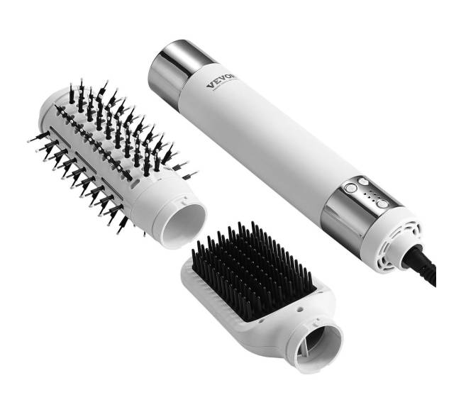 Plaukų džiovinimo šepetys su 2 šepetėliais9