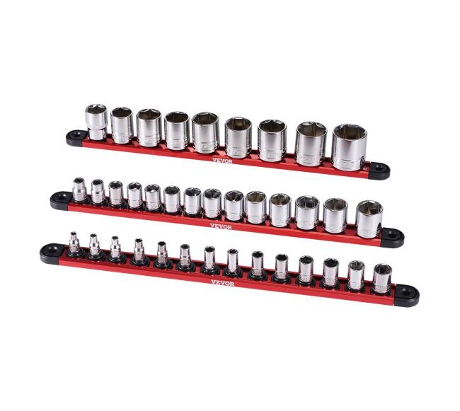 Socketų laikikliai su bėgelių rinkiniu, 3 vnt.8