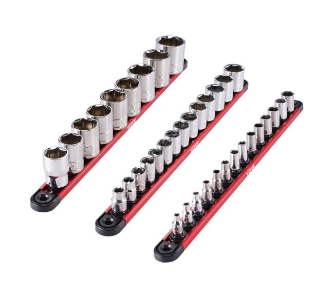 Socketų laikikliai su bėgelių rinkiniu, 3 vnt.9