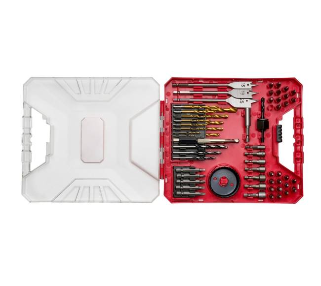 Grąžtų rinkinys 70 dalių su dėklu9