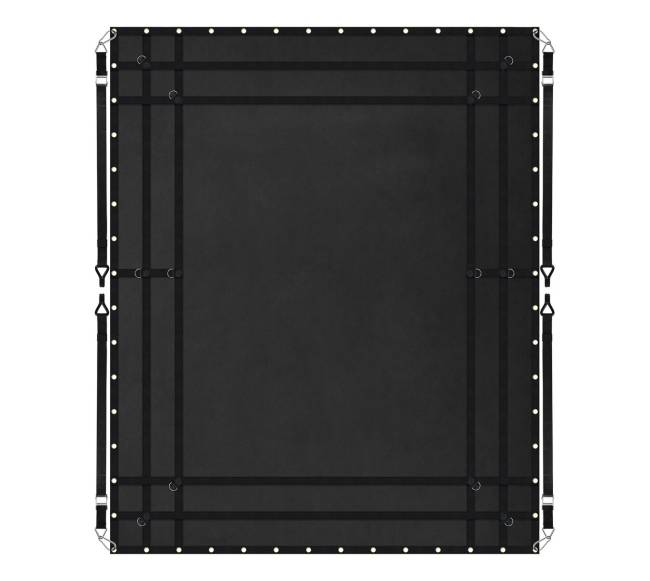 Krovininis tinklelis su reguliuojamomis sagtimis0