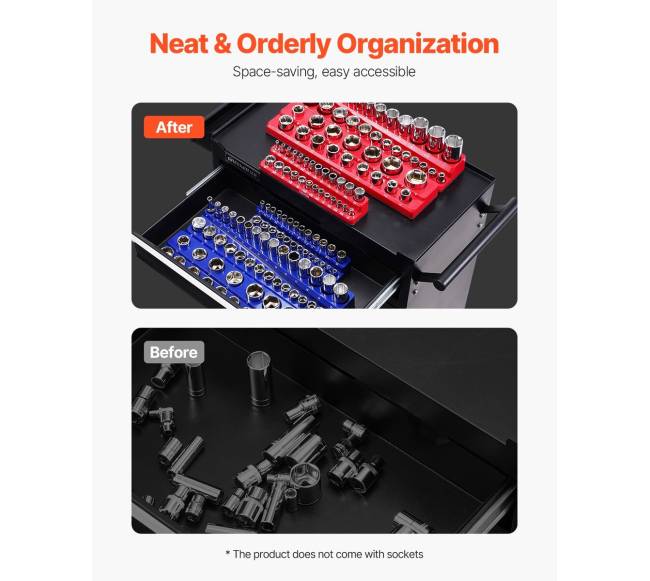 Magnetinių lizdų organizatorius, 6 vnt.3