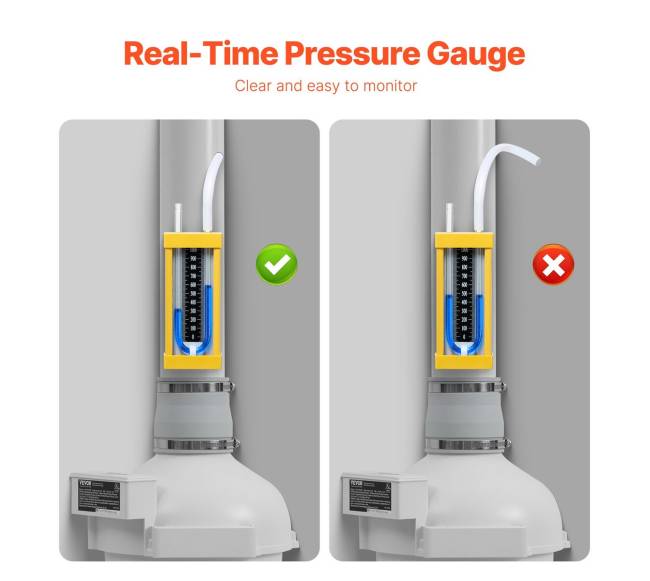 Radono mažinimo ventiliatorius su dėže, tylus 260 m³h5