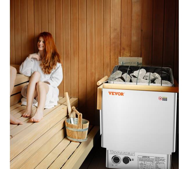 8 kW elektrinė sauna su įmontuotu valdymu7
