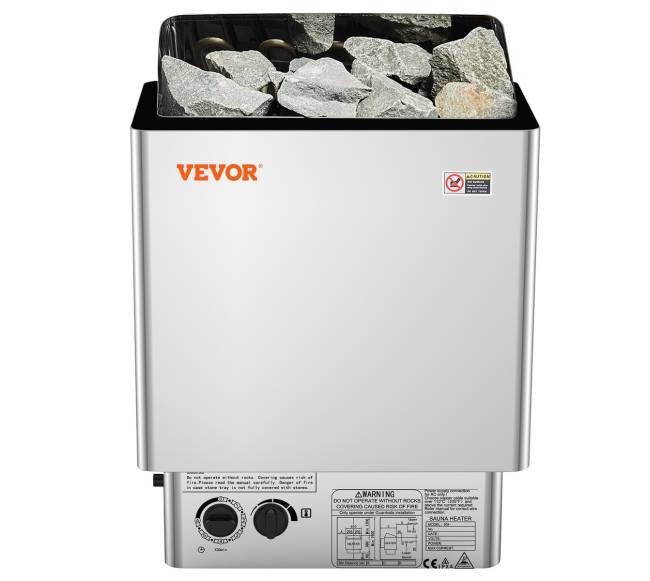 8 kW elektrinė sauna su įmontuotu valdymu9