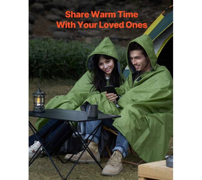 Dėvima žygio antklodė 2 m x 1,5 m4